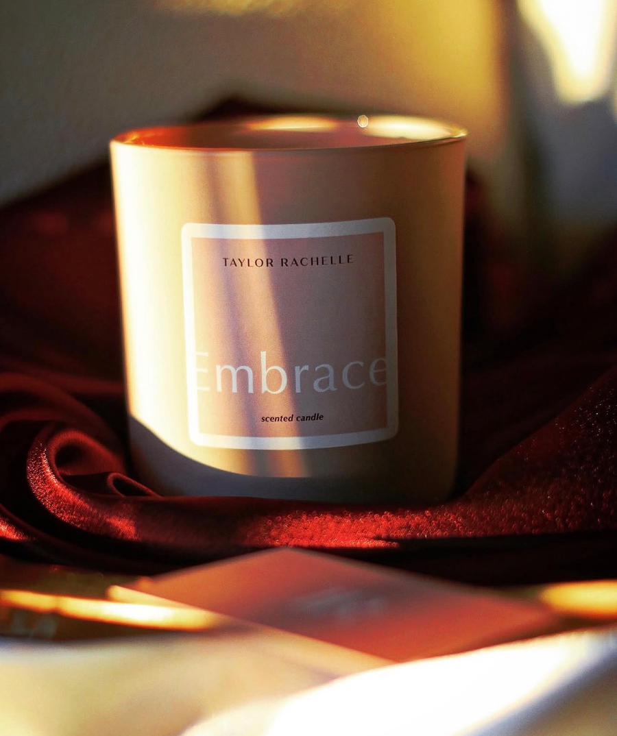 Embrace scented candle
