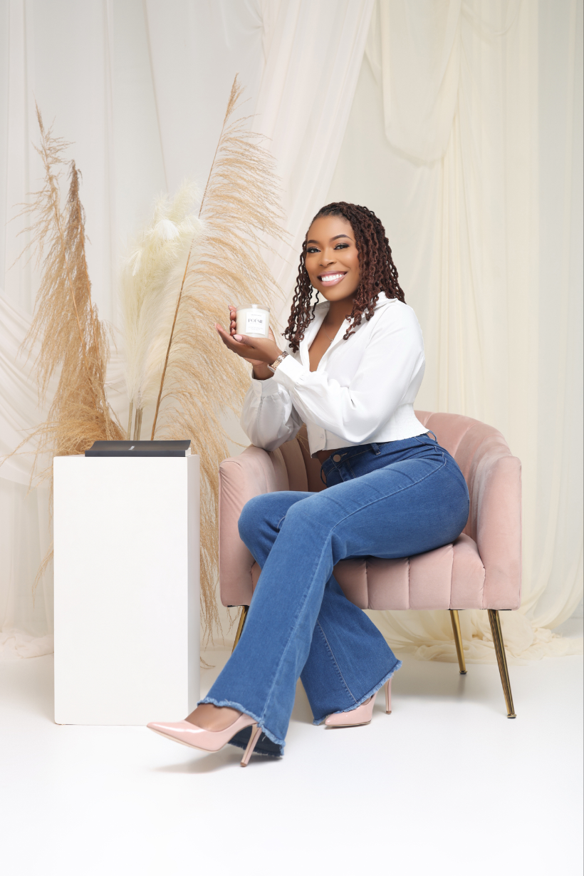 Taylor Rachelle in the studio